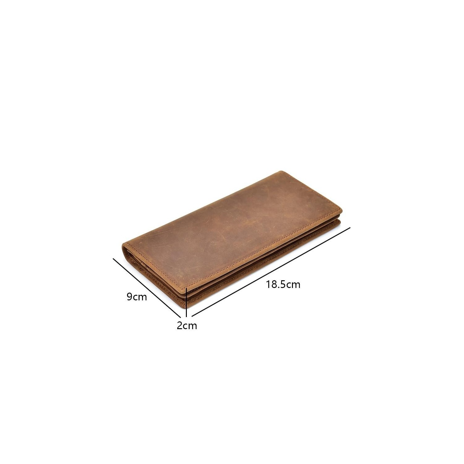 Steel Horse Leather The Pathfinder Bifold Wallet | Genuine Leather Pocket Book