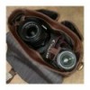 The Faust Leather Camera Bag Crossbody Vintage Camera Messenger Bag