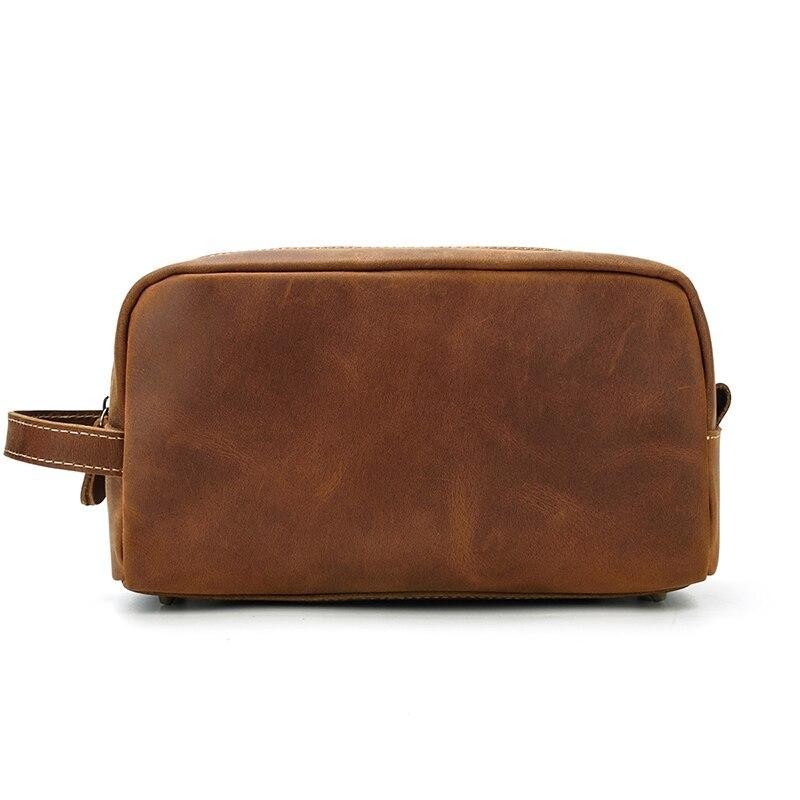 The Wanderer Toiletry Bag Genuine Leather Toiletry Bag